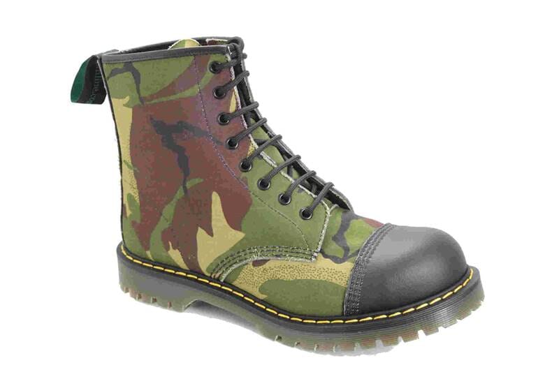 square toe camo boots